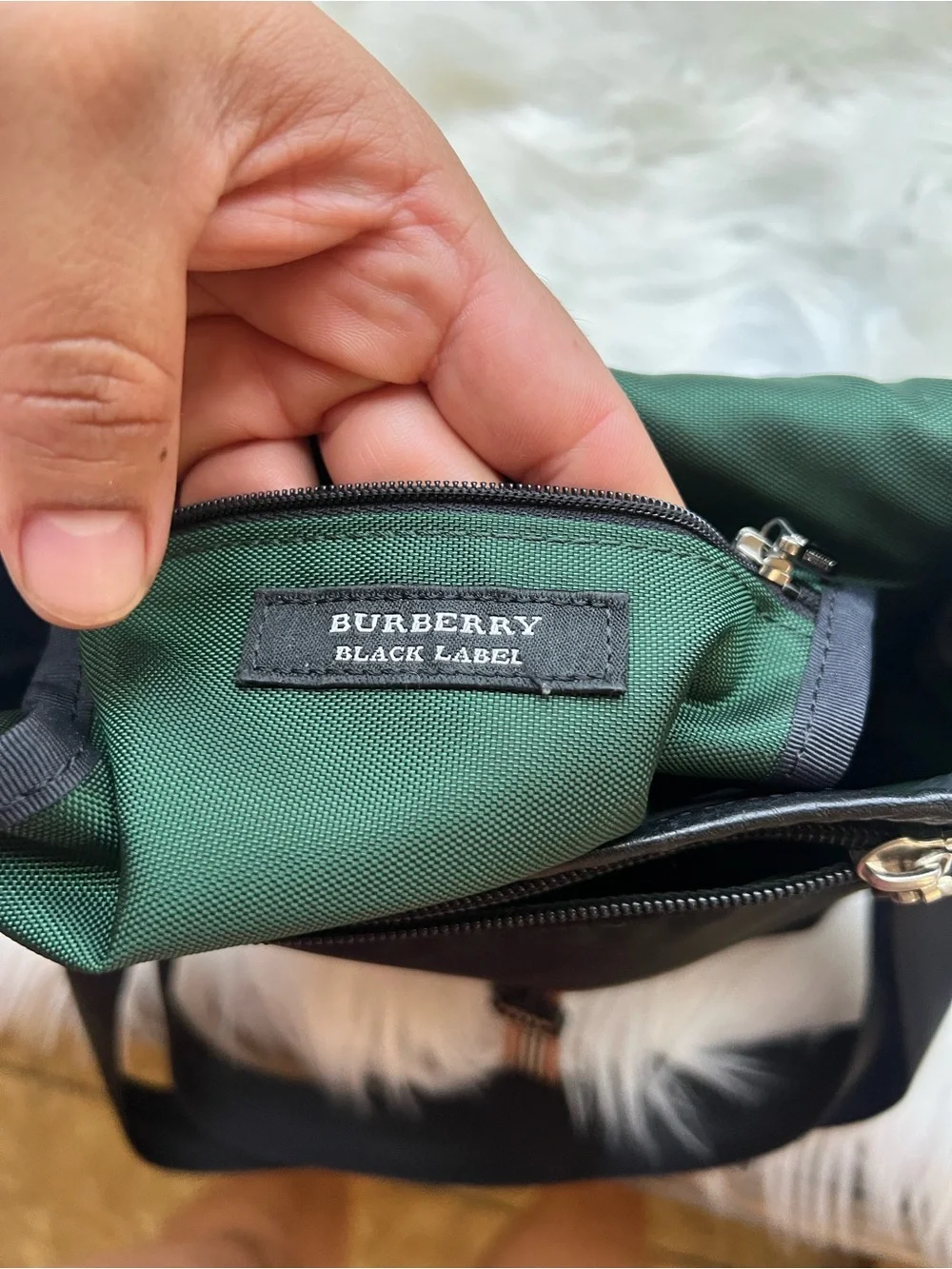 Burberry Black Nylon crossbody Bag